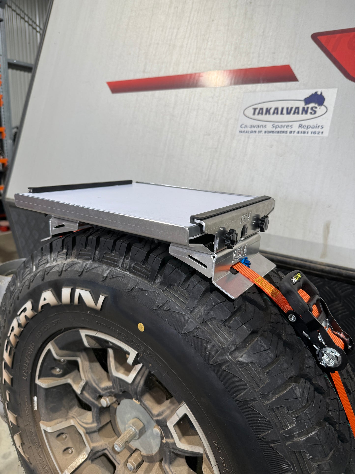 Tyre Mount for ASM Industries Starlink Mini Mount