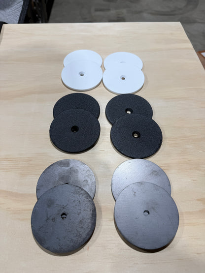 Steel Mounting Plate – 75mm Round & Full Plate