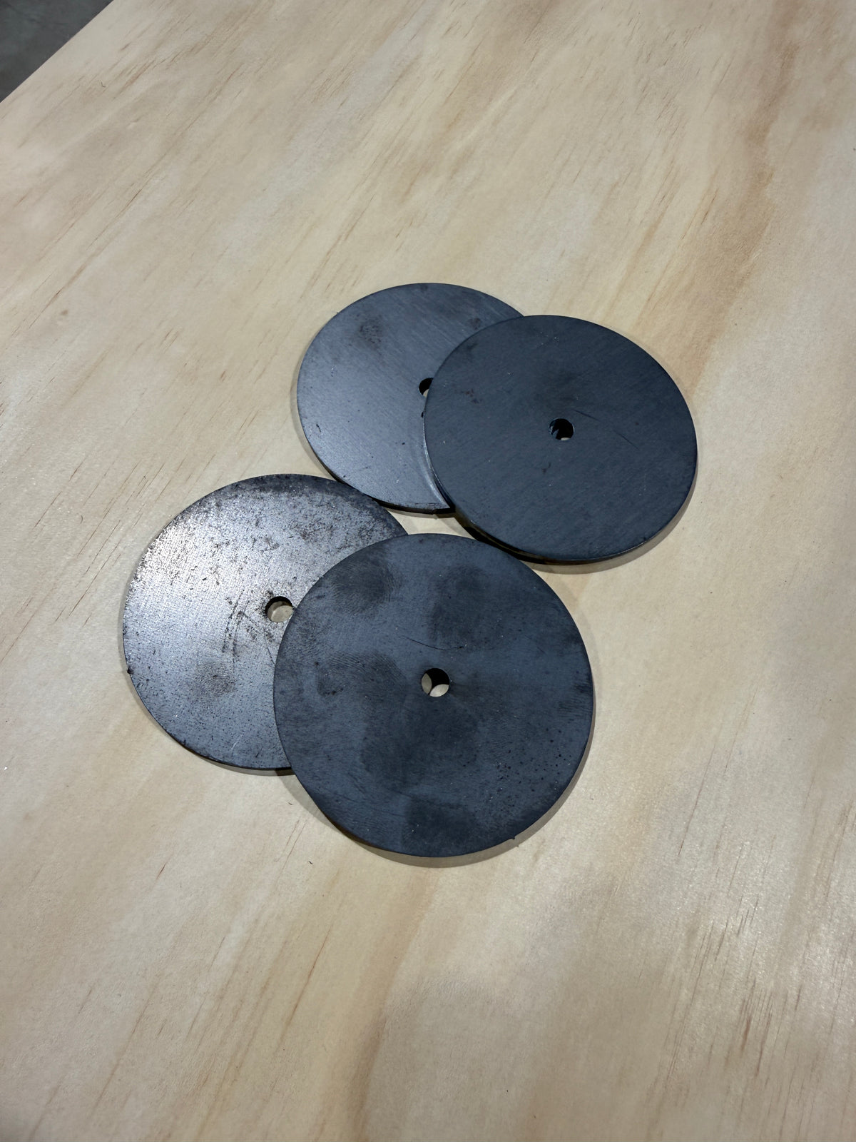 Steel Mounting Plate – 75mm Round & Full Plate